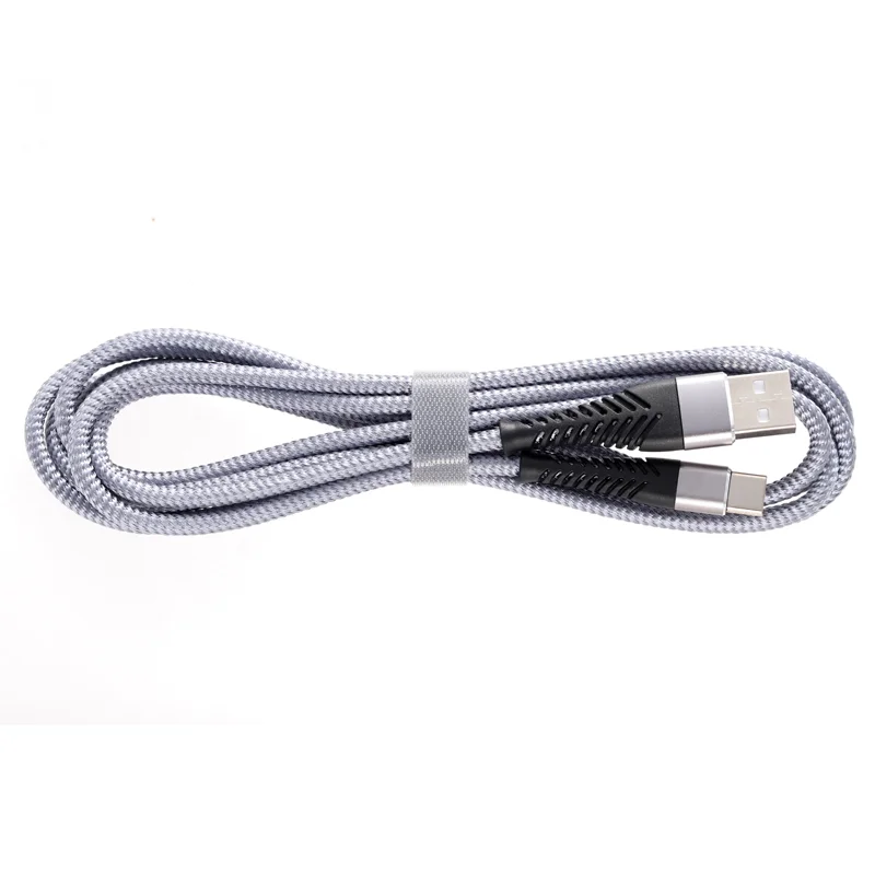 

2 meters USB C cable fast charging type c, Grey