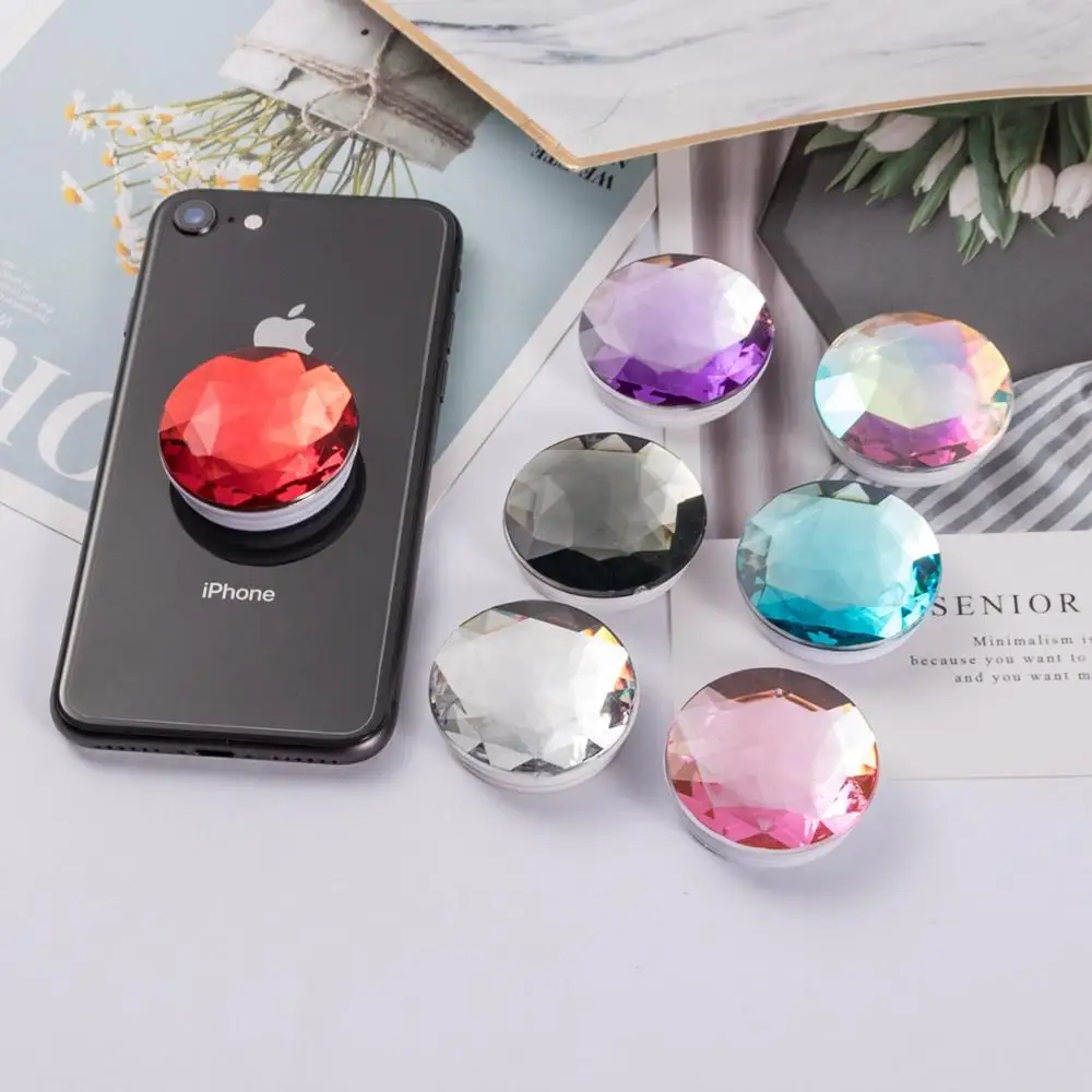 

Wholesale Diamond Crystal Airbag Up Mobile Cell Phone Holder Stand Bracket