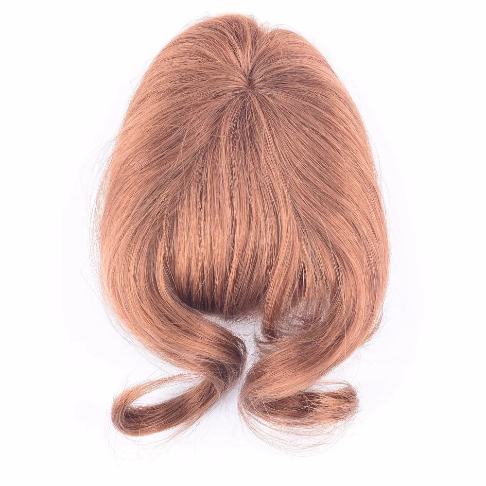 
Human hair bangs fringe clip in bang hair fringe removeable for women 