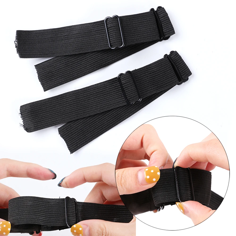 
Alileader 2.5cm New Style Elastic Bands Black Nylon Highest Wig Elastic Band For Wig Cap Wig Making Accessories Diy 