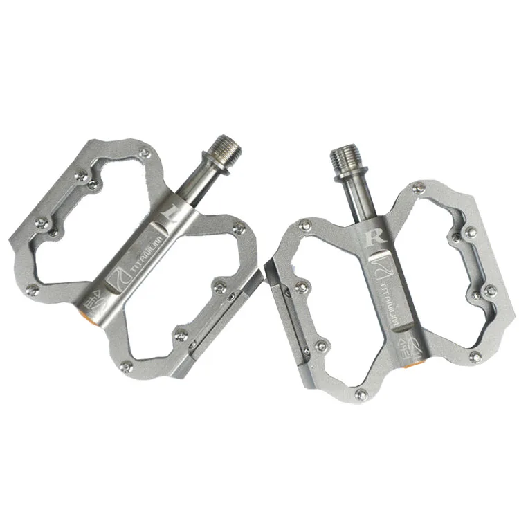 

factory price for Bike Pedals With Titanium Spindle 3 Bearing flat pedal bike parts