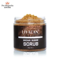 

Wholesale Private Label Natural Organic Vegan Exfoliating Whitening Brown Sugar Face Body Scrub