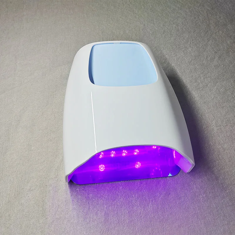 

Free LOGO 128W Wireless Cordless UV LED Nail Lamp Rechargeable 42pcs leds fast curing UV Led Light Nail Dryer