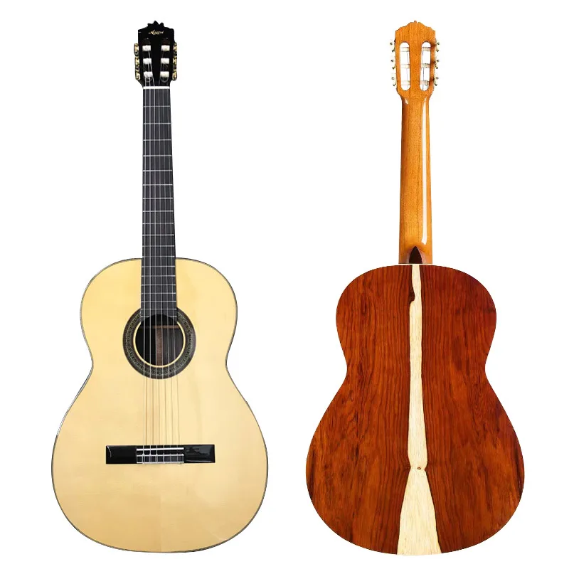 

Chinese best brand aiersi new developed santos professional high grade classical guitar