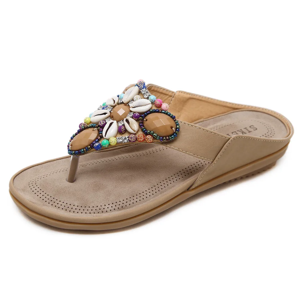 

Summer fashion women beach slipper outdoor flip flops for ladies, As photos