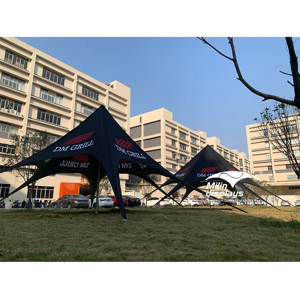 

High Pole Advertising Canopy Outdoor Showcase Party Star Tent Shade Tent For Trade Show Exhibition Outdoor Events