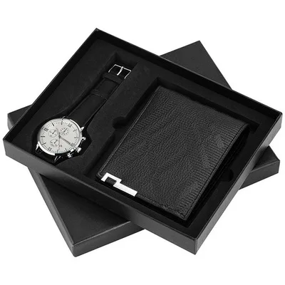 

Amazon Hot Selling wallet gift set for men watch set with wallet