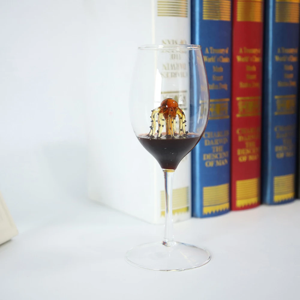 Octopus Wine Glass