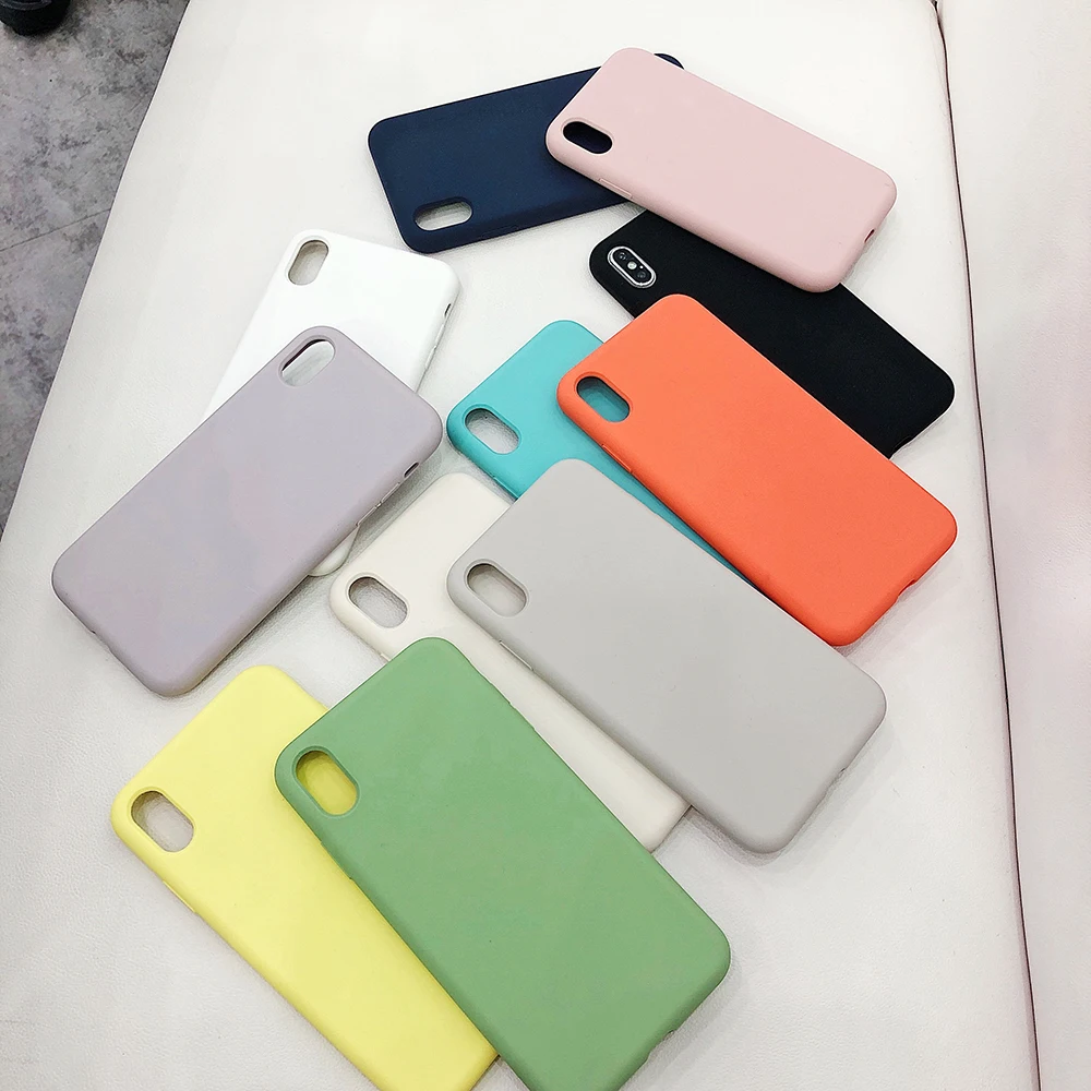 

Protective Cover for Apple iPhone Official Silicone Case for iPhone x xs, Multiple colors option