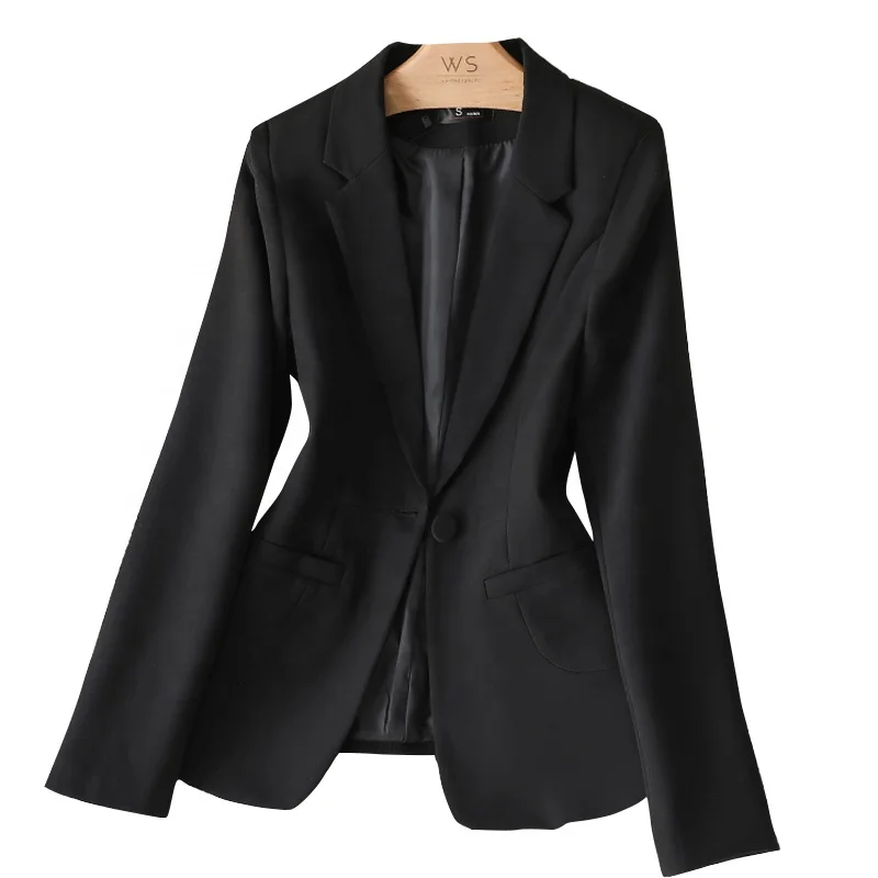 

Autumn New Blazers Women Chic Blazer mid vintage Fashion Office Blazers Lady Suit Coat Outerwear Tops Plus Size S- 4XL, Green/black/white