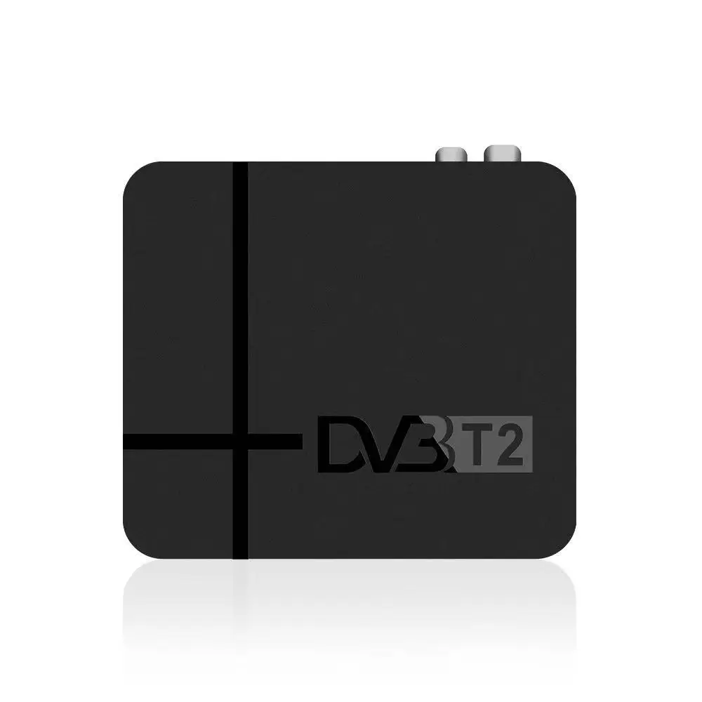 

DVB T2 H.265 / H.264 Micro USB TV Tuner DVB-T2 Set Top Box Mini Terrestrial Receiver HD DVB-T2 TV Box, Black