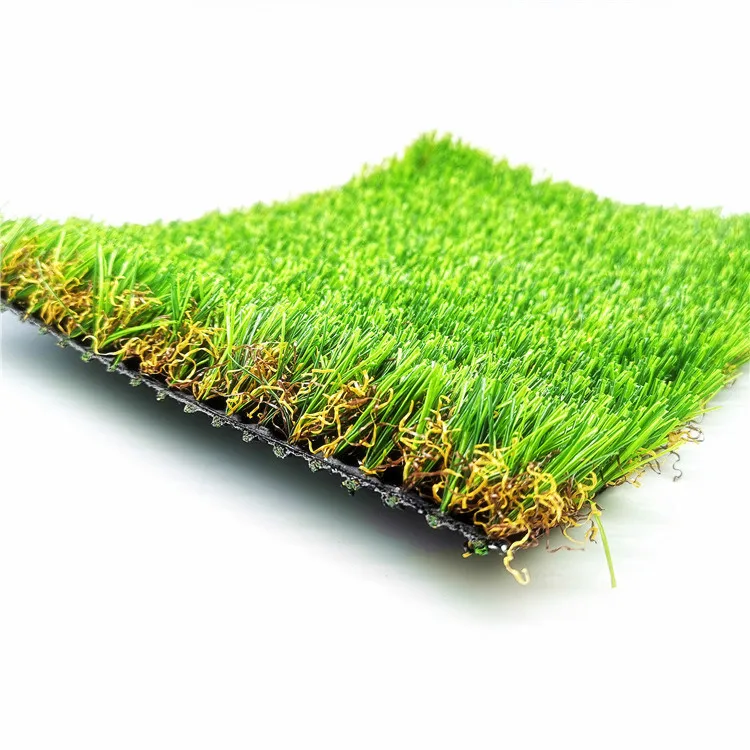 

30mm height plastic turf artificial grass for landscaping, 4 tones green