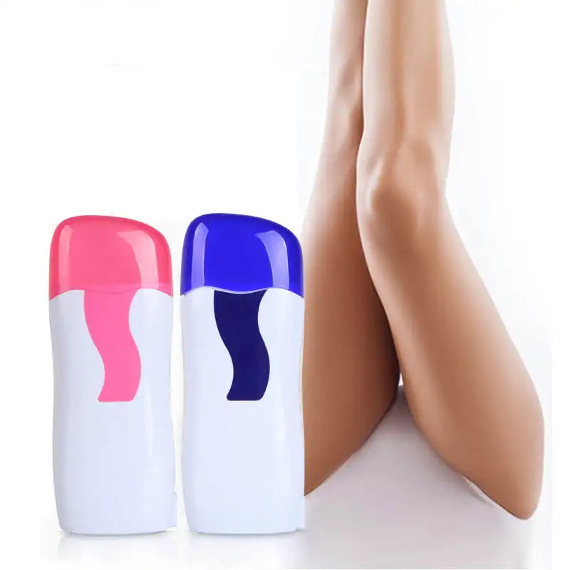 

Cheap Wax Heater Rolling Cartridge Depilatory Electric Heater Waxing Paper Hair Removal machine, Blue
