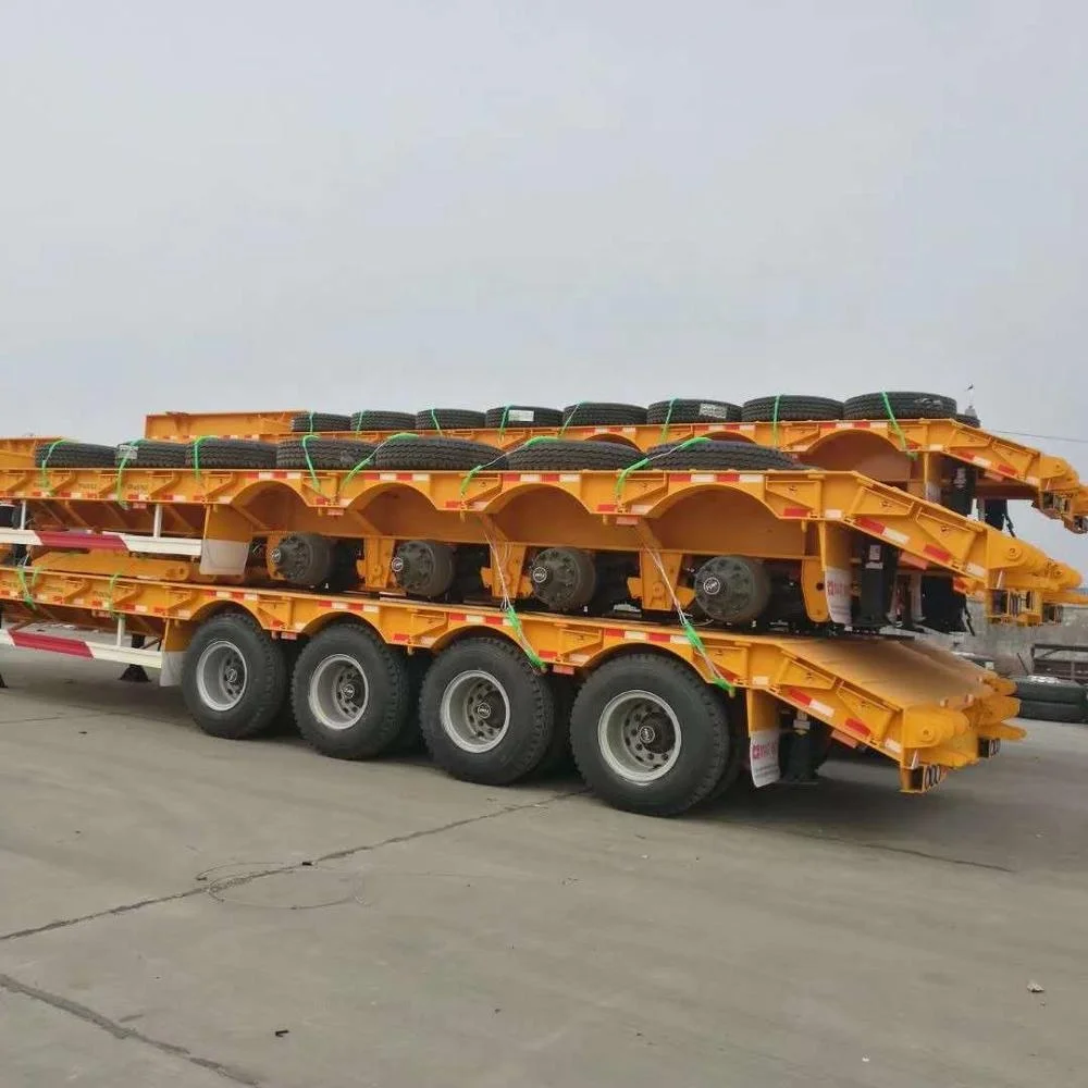用于重载集装箱的 camc 平床半挂车