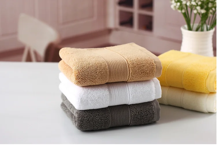 
Factory Price Wholesale Bath Towels 100% Cotton Luxury Hotel, Hotel Bath Towels, Solid Color Long Terry Bath Towel Sets 