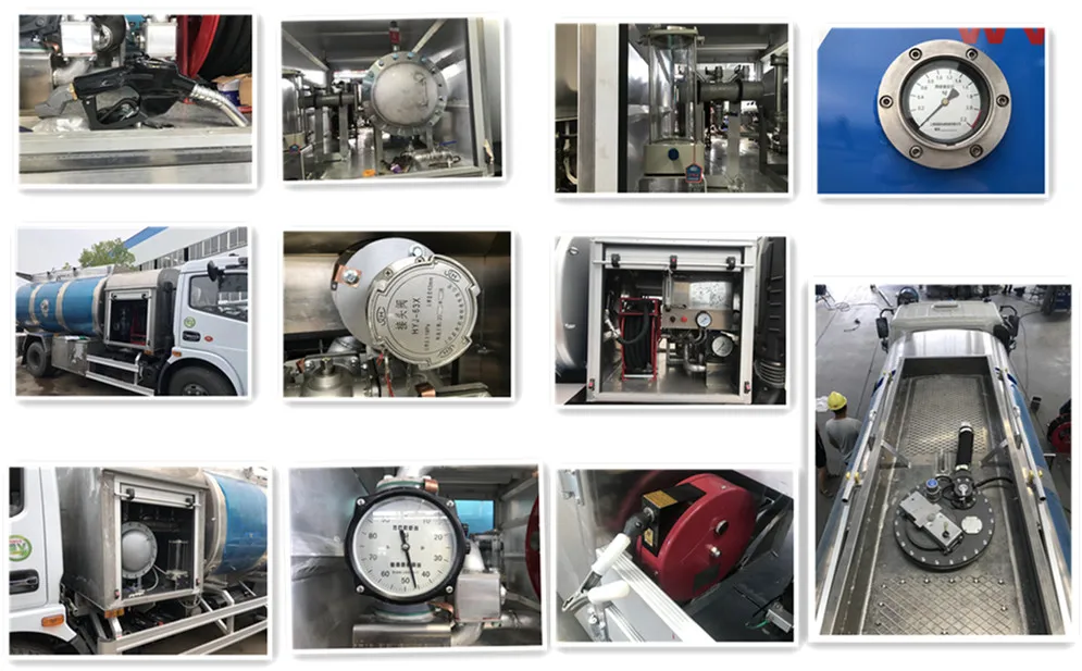 Customized Jet A1 Refuel Truck 6x4 10000 Liters Jet Fuel / Aviation