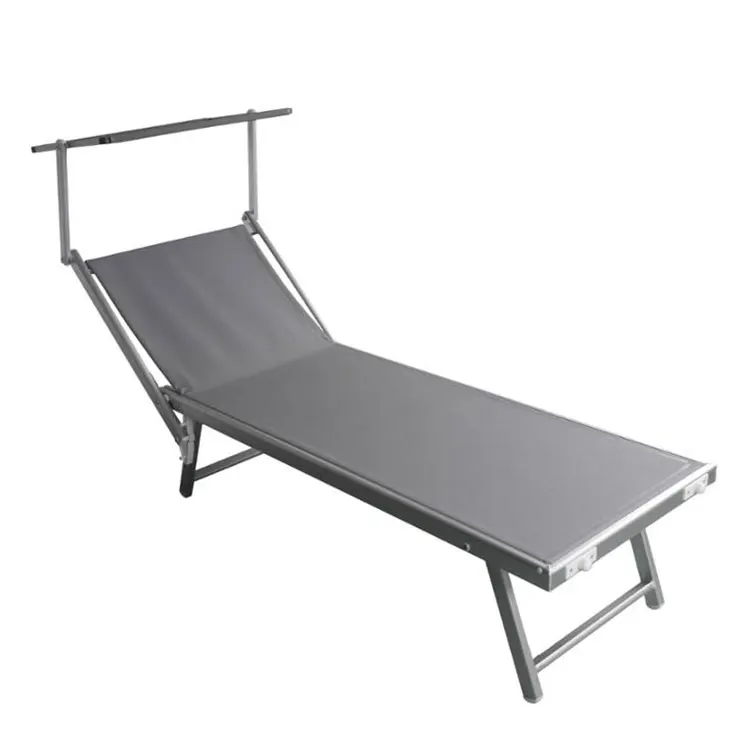 Aluminum Italian Portable Sun Lounge Lightweight Outdoor Reclining ...