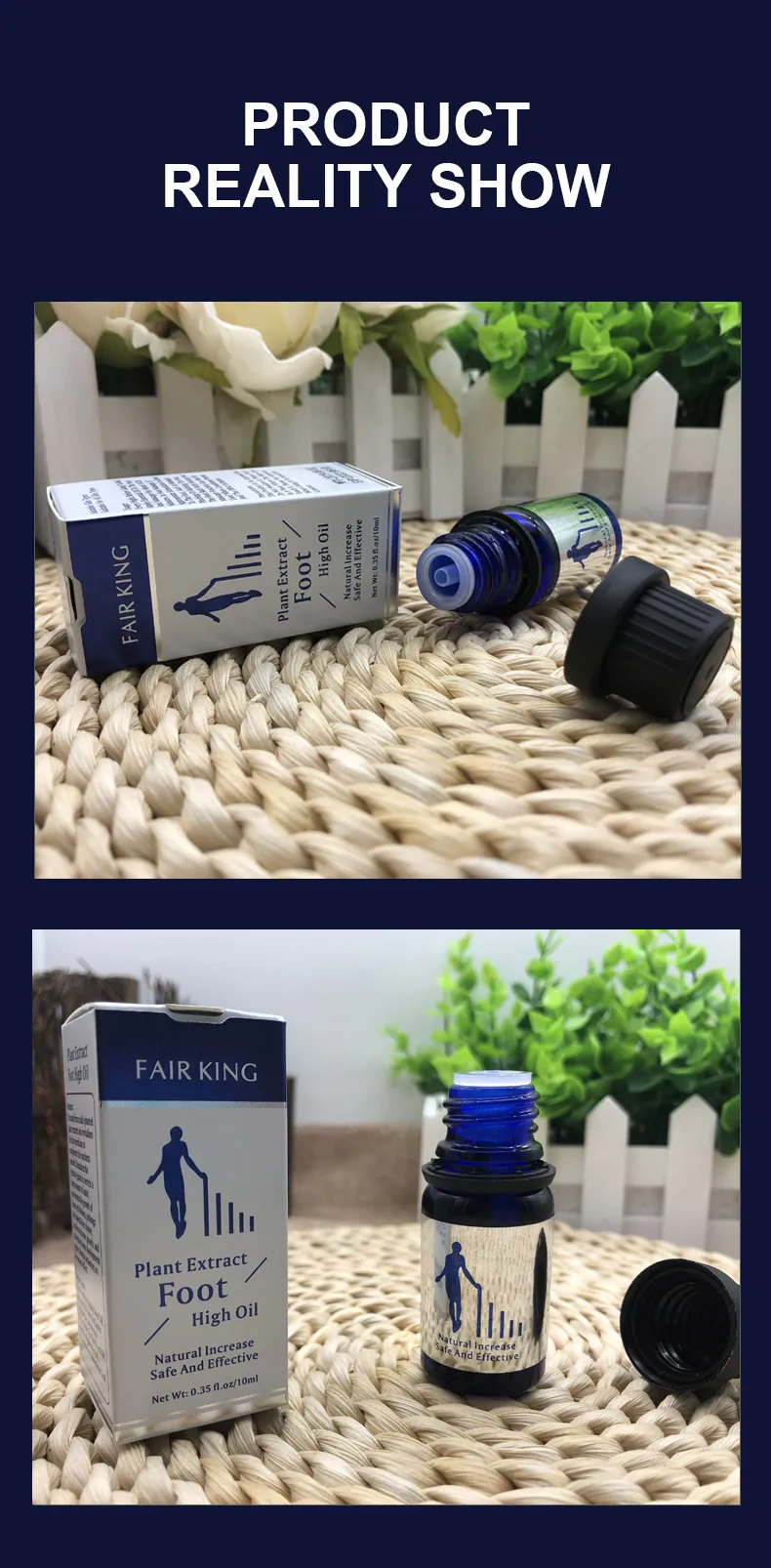 Plant Foot Heightening Essential Oil Height Growth Body Care Soothing