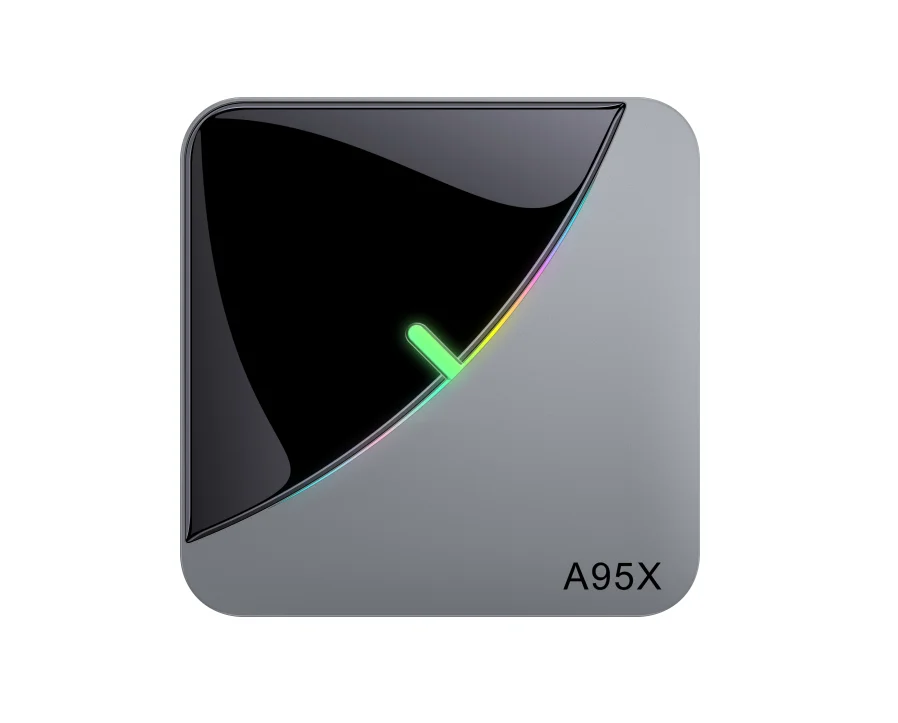 

New arrival Amlogic S905X3 A95X F3 Air tv box RGB Light TV BOX Android 9.0 newest private design, 6 colors