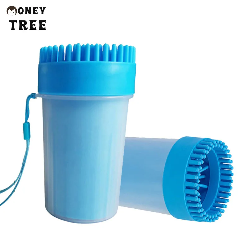 

Portable Premium Dogs Cleaning Brush Cup with Rope Soft Silicone Cats Pet Grooming Muddy Muddy Paws, Orange,blue ,green ,gray ,custom color