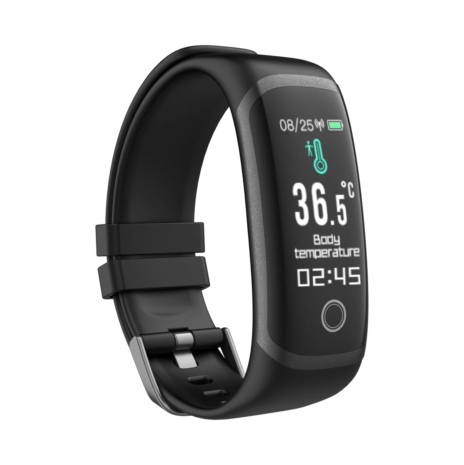 

android smart watch IT114 Custom OEM smartwatches ip68 amazfit gts Suspected patient home isolation location watch, Black pink
