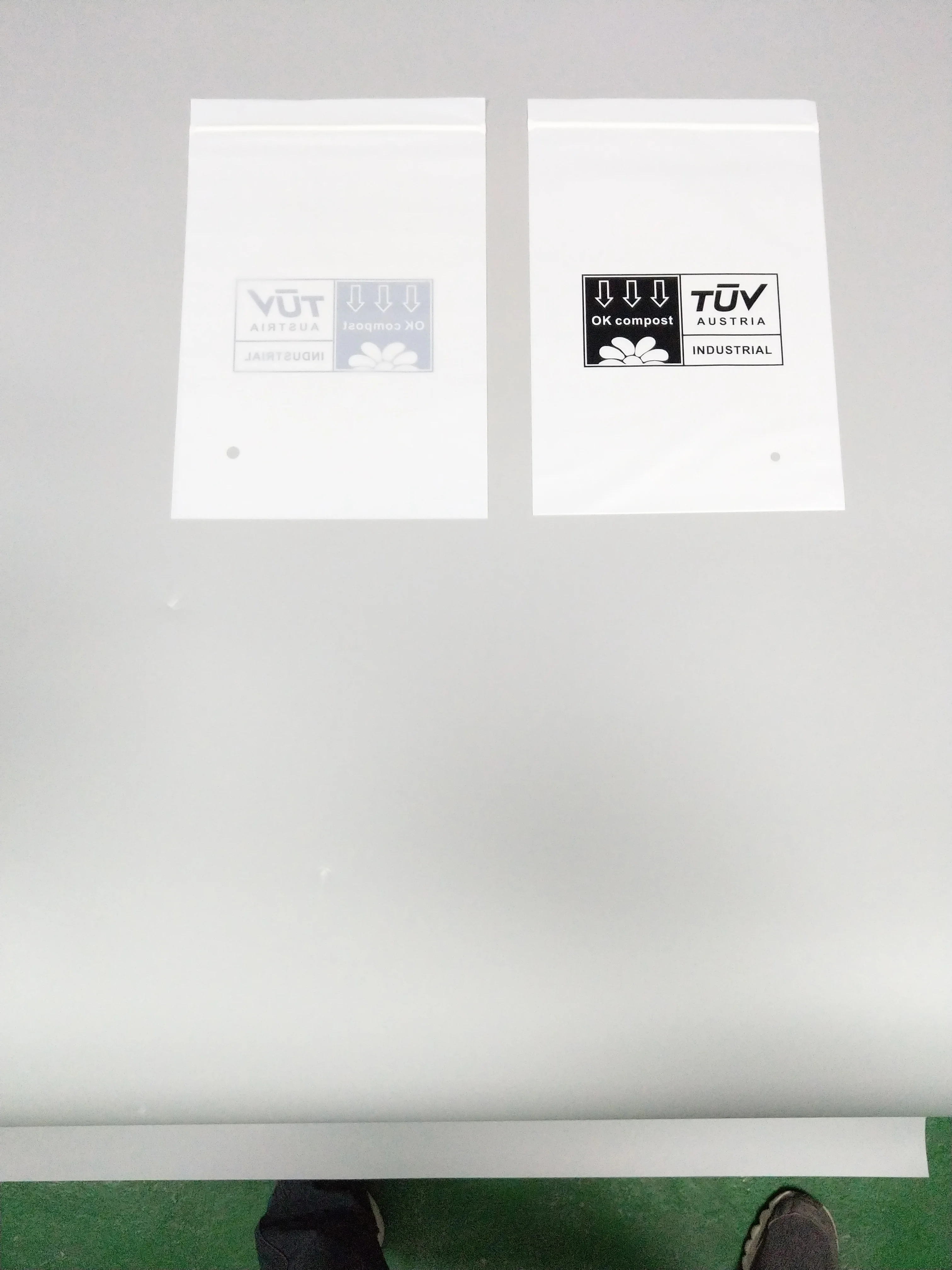 Hot Sales Pla Compostable Ziplock Plastic Bags Biodegradable Ziplock