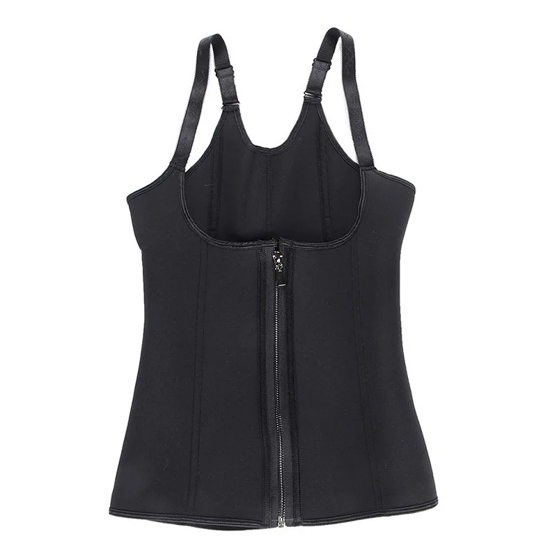 

Zipper Hook Mens Neoprene No Closure Breathable Hooks High Wai Corset Trimmer Shirt Waist Trainer Vest