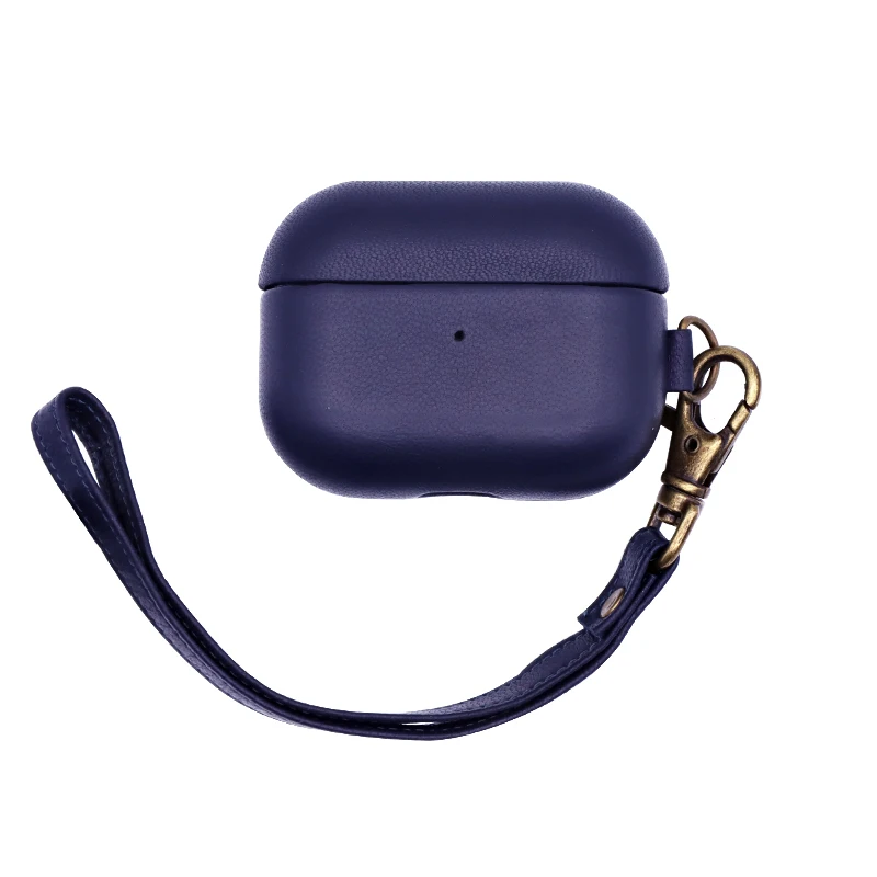 

Boxtide New Design Convenient Custom Luxury Genuine Leather Case For Airpods pro