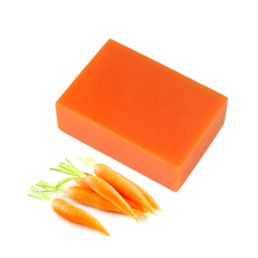 

BLIW Private Label Best Skin Whitening Carrot Collagen Soap 100% Natural African Black Soap Vitamin C Soap