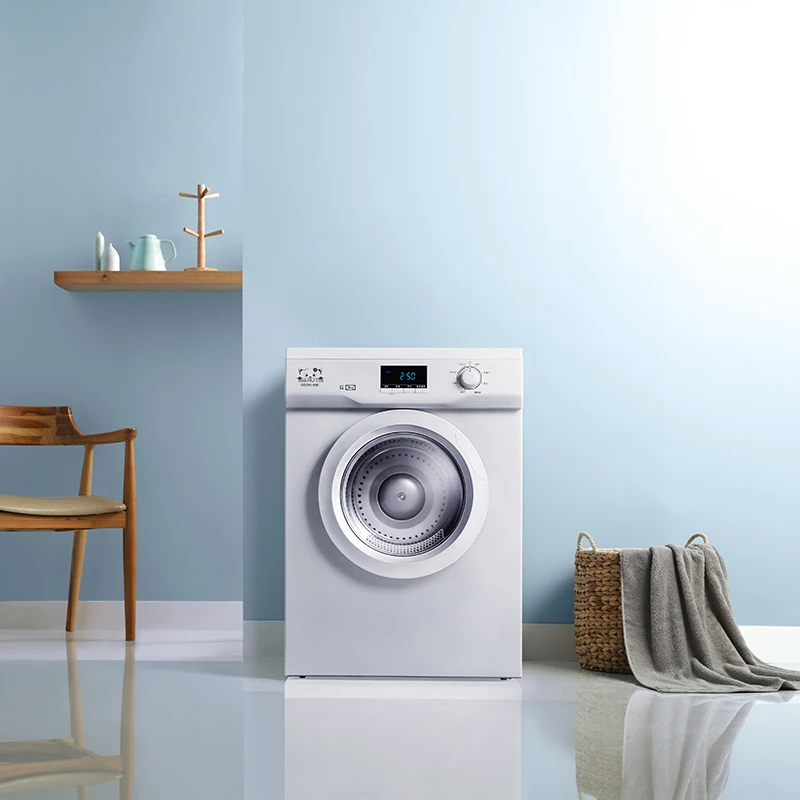 
9 kg home automatic portable electric clothes dryer machine/Silver 