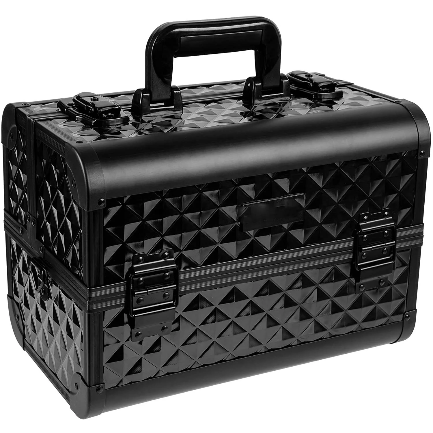 

Briefcase Cosmetic Case President Organizer Gladking Cases Face Hard Side Packaging Alaminiom Frams For With Logo, Black