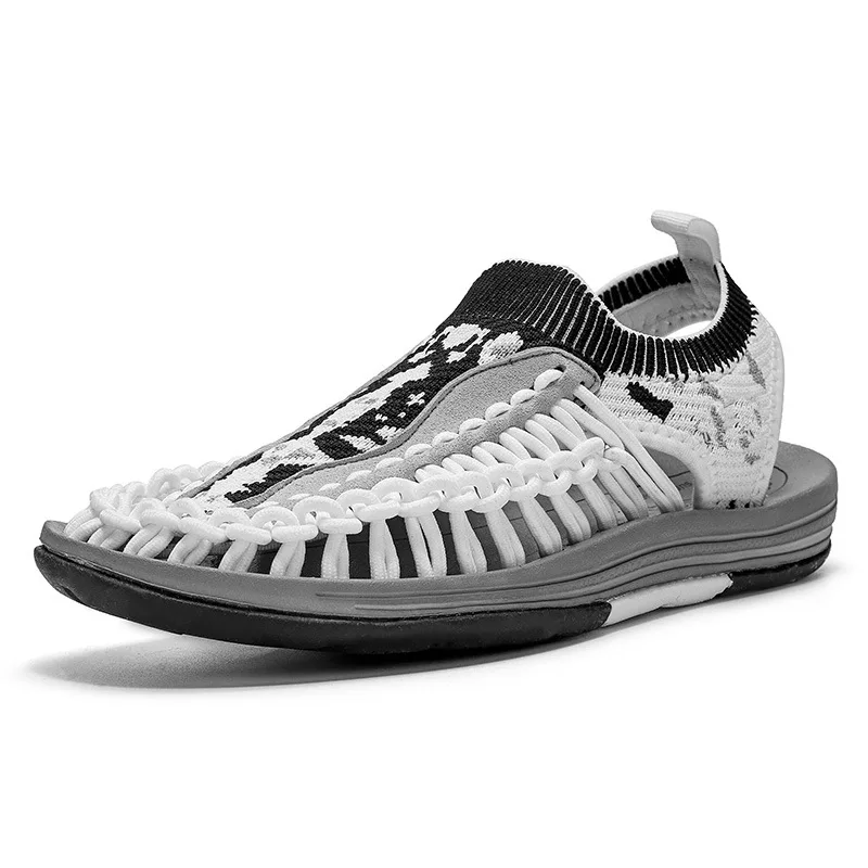 

2020 New Design 1MOQ Fashion Wholesale Men's Sandals, Blue,white,black,pink,khaki