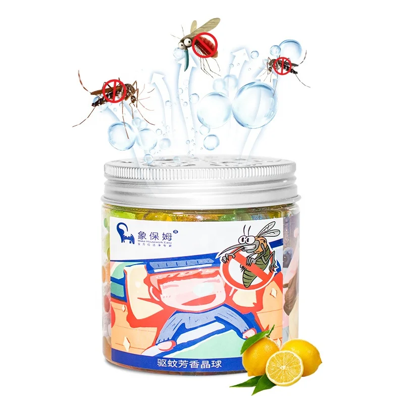 

Hot selling automatic gel 160g beads / toilet Mosquito repellent gel