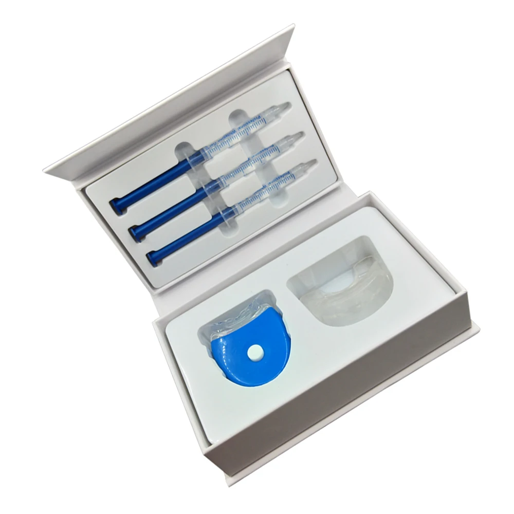 home teeth whitening kit bright white with teeth whitening paper shade guide