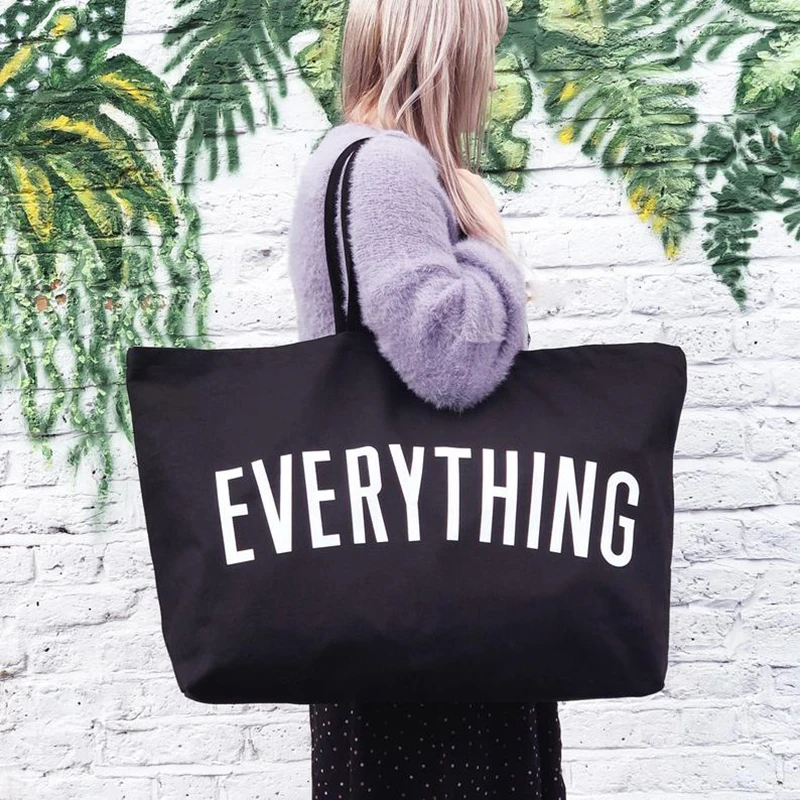 

Oversized Grocery Cotton Bag Waxed Canvas Bag Custom Logo Large Tote Bag