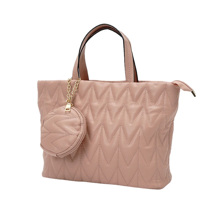 

EM651 Wholesale Fashional 2 In 1 Hand Bags Set 2021 Bags Women Handbags Ladies Purse Luxury