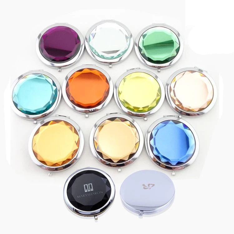 Download Promotional Crystal Mirror Foldable Round Compact Mirror Small Metal Makeup Pocket Mirror Buy Makeup Mirror Pocket Mirror Compact Mirror Product On Alibaba Com