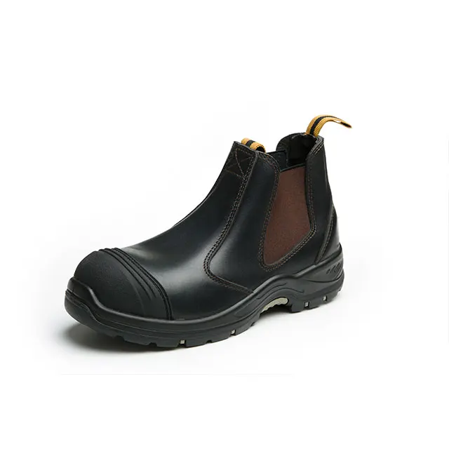 

Hot selling work shoes with unique design industrial safety boots with steel toe