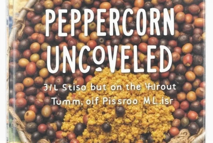 Chef Using Peppercorns in Cooking