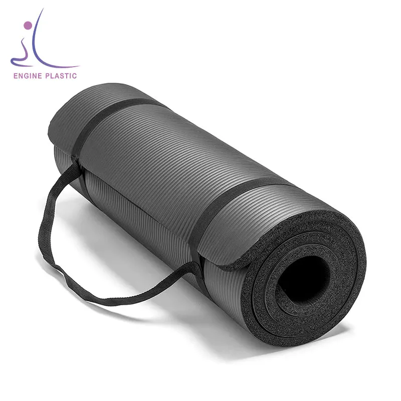 

Amazon Hot Selling Manufacturer Colorful 10mm 15mm 20mm 30mm new big size thick NBR yoga mat, Customized color