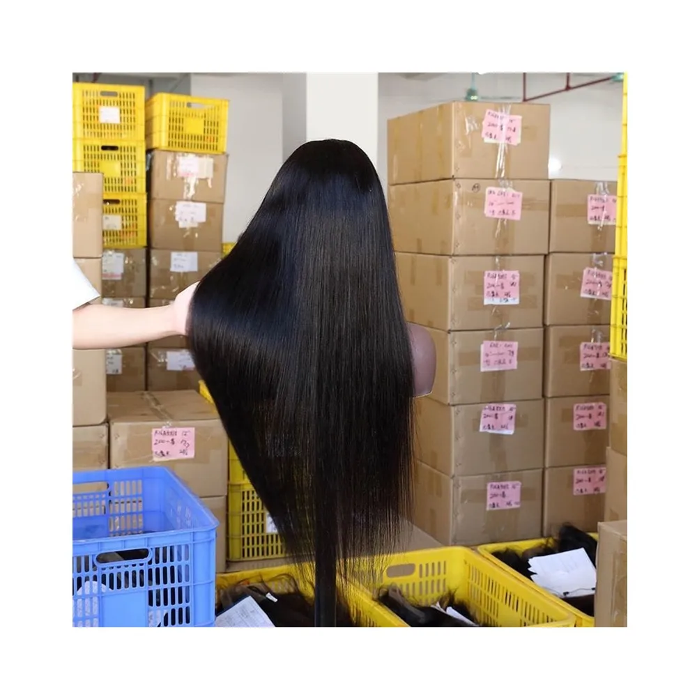 

wholesale virgin hair bundles for human hair extension raw cuticle aligned hair lace frontal wig