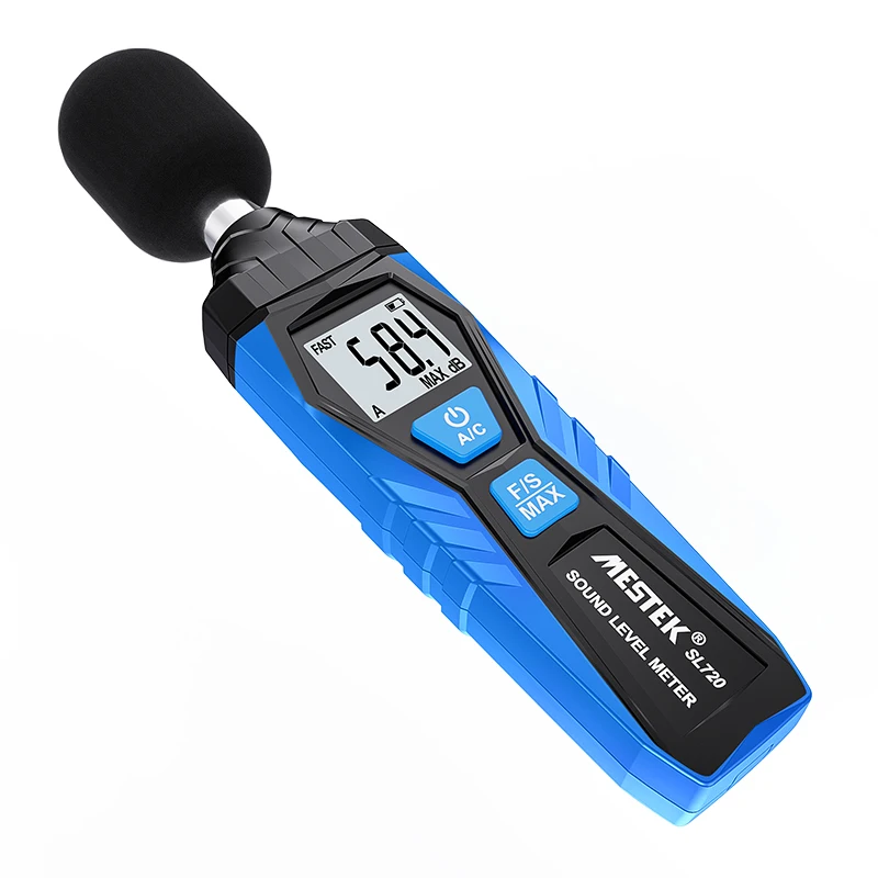 

Professional Noise Meter Measurement 30-130dB Intelligent Digital Sound Level Meter Volume Sensor Handheld Digital Noise Tester