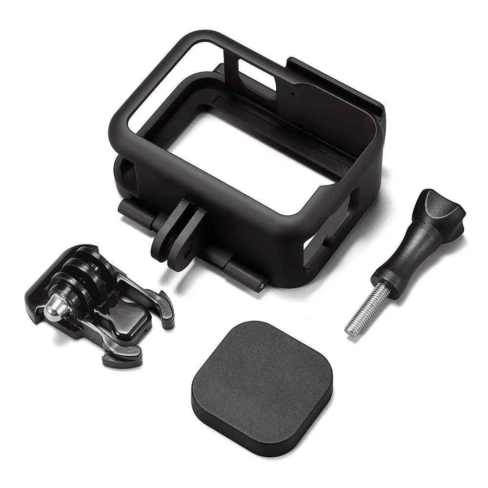 

Free Shipping to USA PC Frame Gopro Housing Case Gopro Camera Protective Shell Compatible with Gopro Hero 9, Black