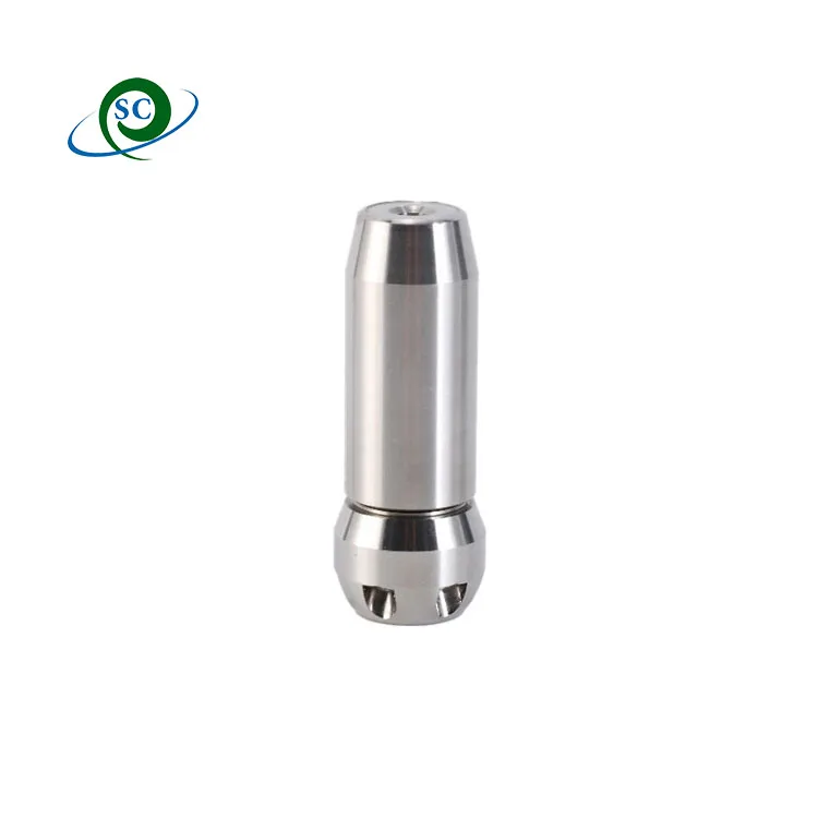 1/2 Customized 200bar High Pressure Stainless Steel Rotating Turbo Nozzle for Sewer Pipe Cleaning