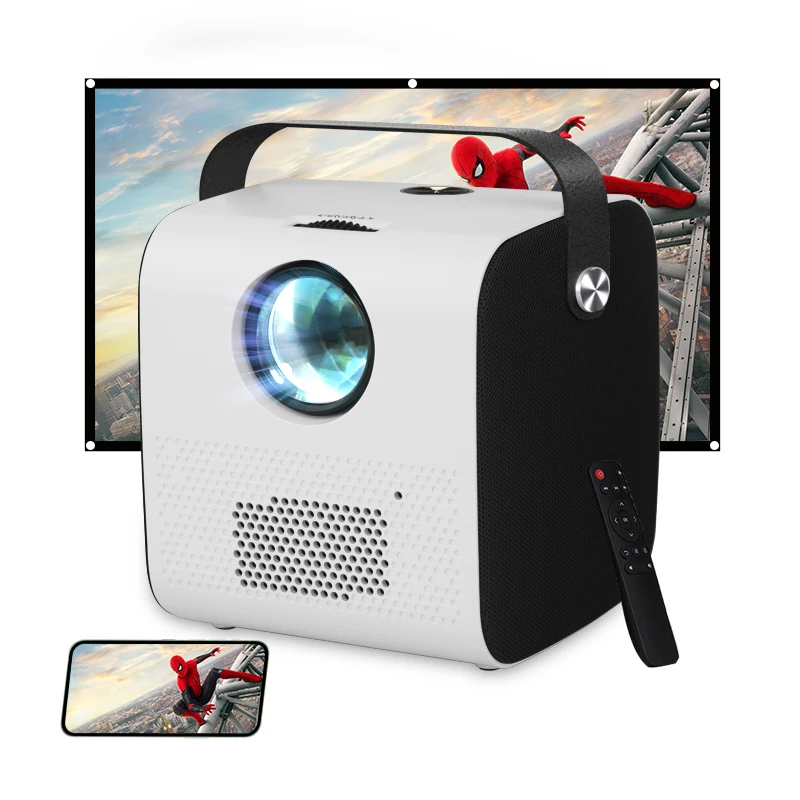 

2021 NEW WIFI AV PS4 1080P Projector Home Theater HD mini Portable Projector