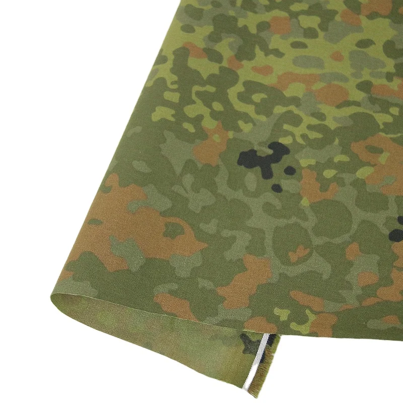 

500D nylon Flecktarn camouflage pu tactical cordura 500D nylon fabric for garment camouflage fabric