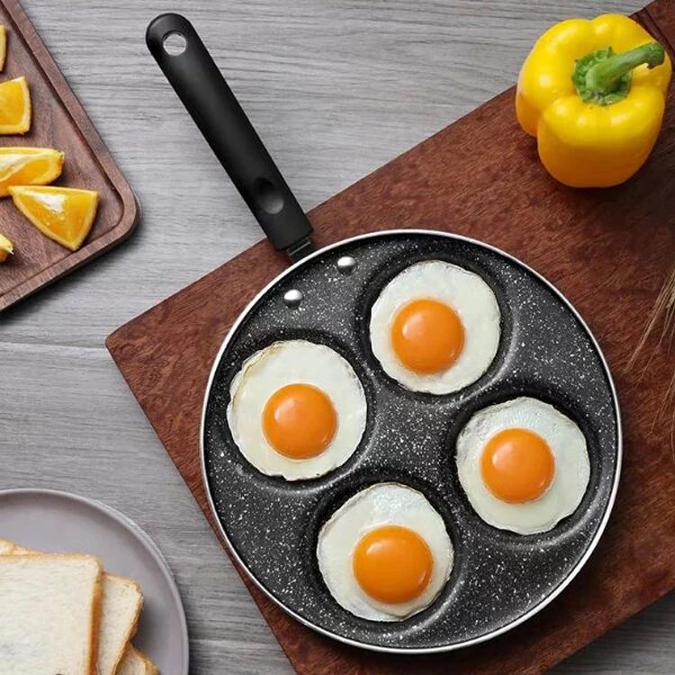 
Factory Customized quail multi egg frying pan with different beautiful pattern 