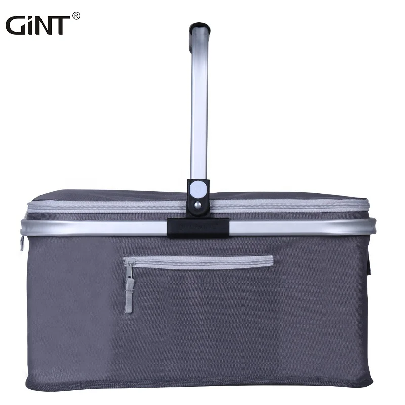 

Hot Selling Insulated Durable Cooler Bag for picnic Wholesale 600 D PVC Cooler basket For food delivery outdoor picnic, Customized color