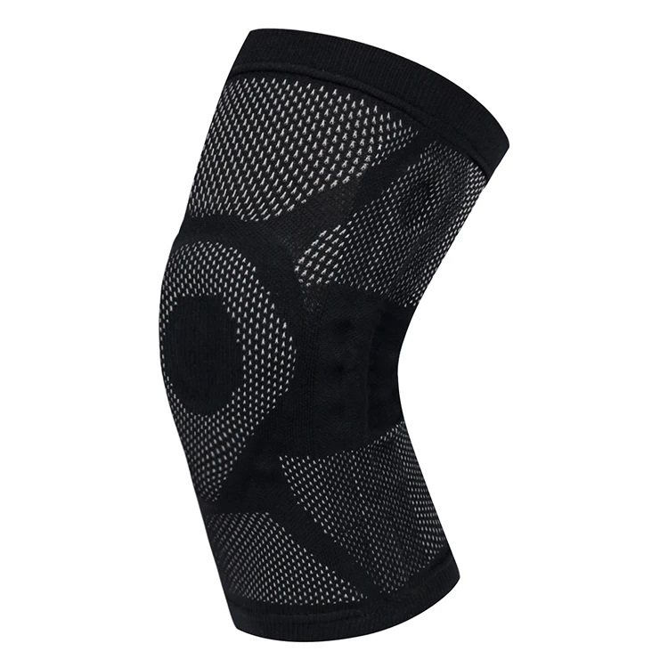 

2021 Best Seller Breathable And Comfortable Anti-collision Fitness Arm Sleeves Knee Guard, Black