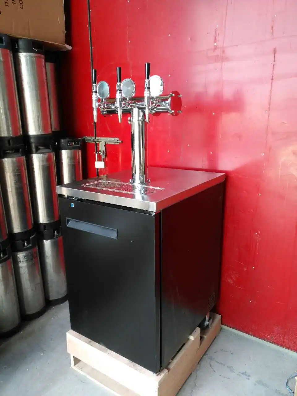 
Keg Fridge beer cooling machine beer keg cooler kegerator 